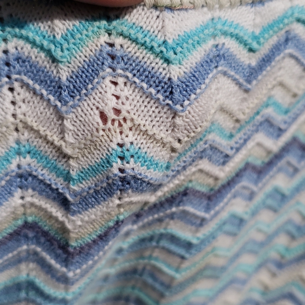 SIGRID OLSEN Multi-Color Crochet Top - Picture 5 of 8